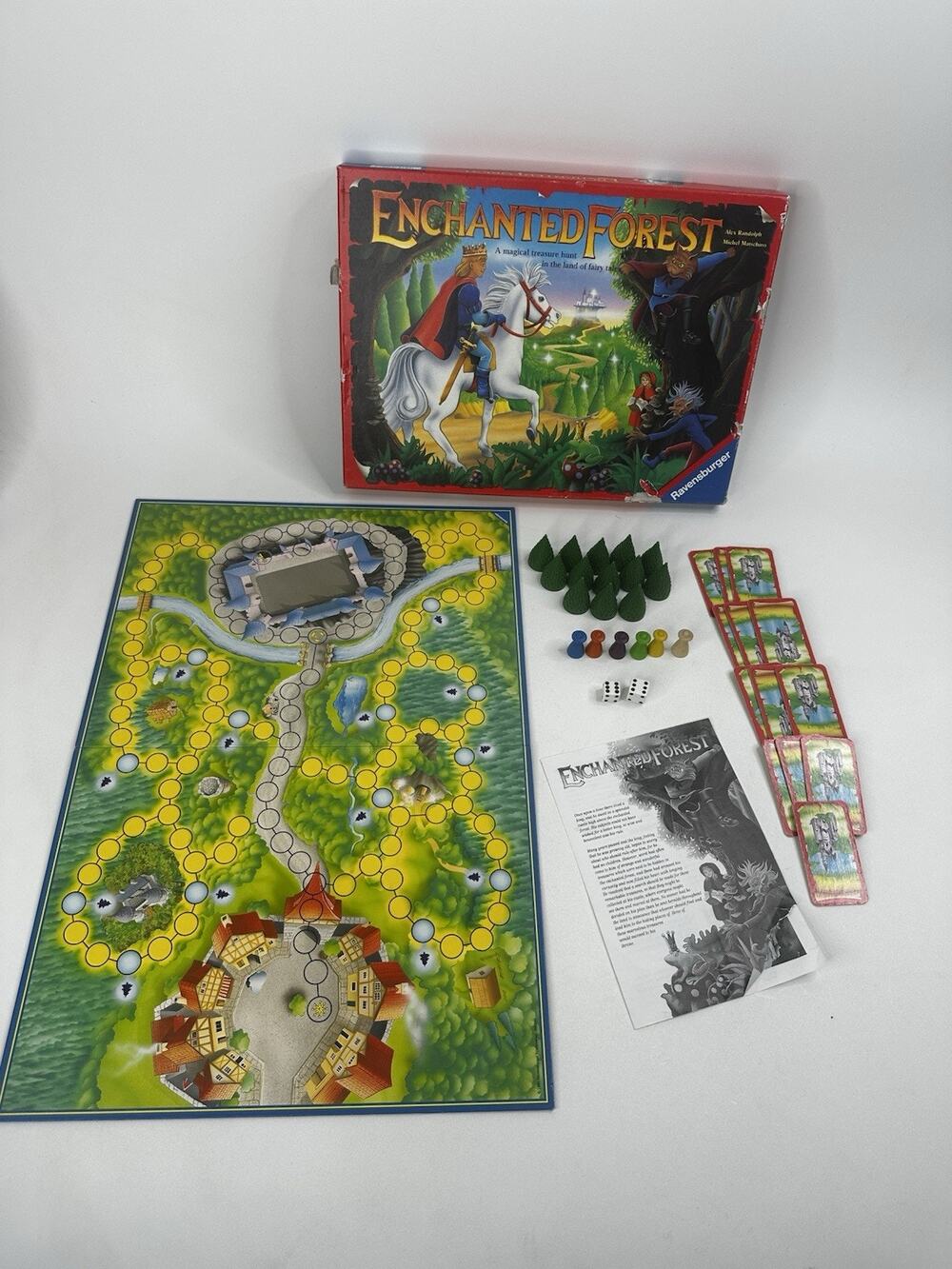 Enchanted Forest Board Game Ravensburger 1994 Family Vintage Complete